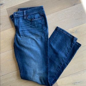 Ann Taylor Loft modern straight let jeans